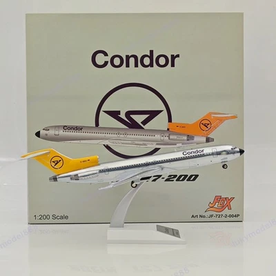 Condor / Boeing 727-200 / D-ABVI / JF-727-2-004P / 1:200 / WITH STAND / Airplane - Image 1 of 4