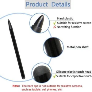 Capacitive Pen Screen Stylus Pencil For Tablet iPad Samsungs new. R3R1 J8R9 - Afbeelding 1 van 11