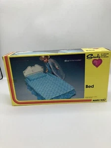 Vintage Marx Toys Sindy Bed #1231 New Open Box With Accessories - Picture 1 of 9