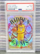 2000-01 Topps Kobe Bryant Hidden Gems Insert #HG3 PSA 8 Lakers