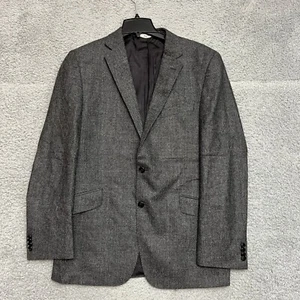 Joseph Abboud Sport Coat Mens 42L Gray Casual Office Career Limited Edition Slim - Picture 1 of 13