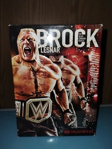 WWF/WWE:Brock Lesnar Eat. Sleep. Conquer. Repeat. (DVD, 2016, 3-Disc Set) - Picture 1 of 4