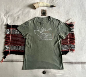 Denim Supply T-Shirt S Ralph Lauren SINGLE STITCH RRL-ish Vintage Rare Hunting - Picture 1 of 11