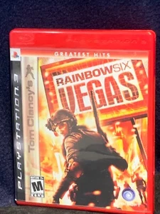 Tom Clancy's RAINBOX SIX VEGAS (Sony PlayStation 3 Video Game, 2007, Ubisoft) - Picture 1 of 4