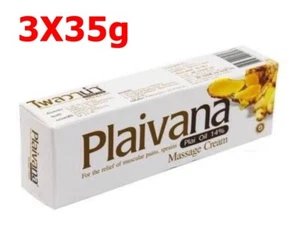 Aceite herbal tailandés X3 Plaivana alivio natural esguinces musculares cuerpo 35 g - Imagen 1 de 13