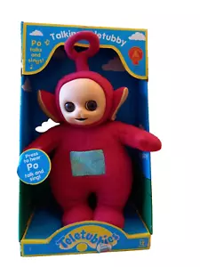 RARA!BAMBOLA MORBIDA PELUCHE TELETUBBIES 1996 14" PARLANTE ORSO D'ORO INUTILIZZATA - Foto 1 di 4