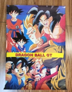 Vintage Late 90' Dragon Ball Z GT Super Saiyan Goku 20x14 Poster READ - Picture 1 of 12