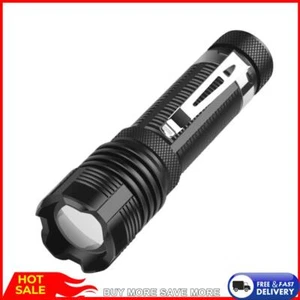XHP50 LED Portable Telescopic Zoom Flashlight High Brightness Waterproof Torch - Picture 1 of 12