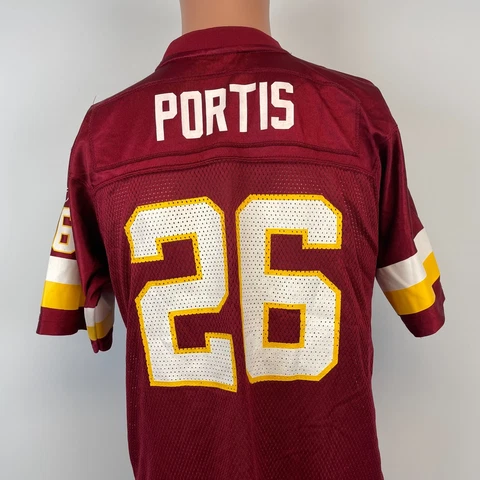 Reebok Clinton Portis Washington Redskins Home Replica Jersey NFL Youth Size L Cover