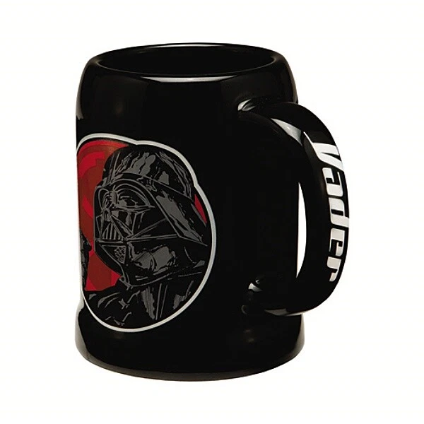 Star Wars Darth Vader Shaking Fist Art Image 20 oz Ceramic Stein Mug NEW UNUSED - Image 1 of 1