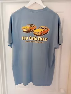 Old Guys Rule Men's XL T-Shirt. Ford Escort MK1 Mexico. Ford Capri GT. OSF - Picture 1 of 12