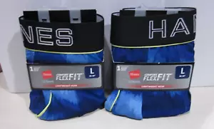 Hanes 2 Paar Comfort Flexfit Mesh Boxershorts, NEU, Größe LG, #113 - Bild 1 von 8