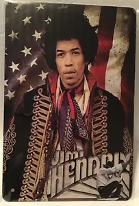 8x12 tin sign Jimi Hendrix rock n roll vintage wall door new poster plaque metal - Picture 1 of 7