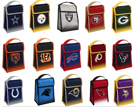NFL Pick Team Insulated Lunch Bag Cooler Cover