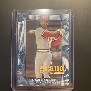 2024 Topps series 1 Ozzie Smith BLUE Parallel !! SP Grand Gamers 