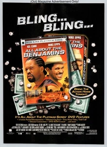 All About The Benjamins Movie Promo 2002 Full Page Print Advertisement - Bild 1 von 4
