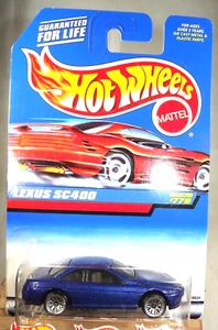 1997 Hot Wheels Mainline/Collector #770 LEXUS SC400 Purple w/Chrome Lace Spokes - Picture 1 of 5