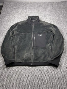 Mountain Hard Wear Jacket Mens 2XL Gray Fleece Full Zip Outdoor Hiking - Picture 1 of 8