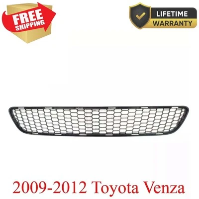 For 2009-2012 New Front Bumper Cover Lower Grille Primed TOYOTA VENZA TO1036116 Foto 1 de 4