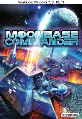 Moonbase Commander PC Game 2002 Infogrames Windows 10 11 - Image 1 of 2