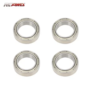 4x Rodamientos de bolas blindados 10x15x4 mm para coche de arrastre Losi 1-10 22S 2x2 sin preparación - Imagen 1 de 8