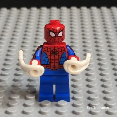 LEGO Marvel Spider-Man Minifigure With Webs From 76173  - Image 1 of 4