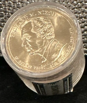 Presidential $1 Coin Set – Ricard Nixon 12-Pack ,  Uncirculated - Image 1 of 3