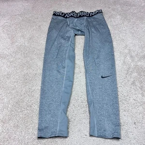 Nike Pro Activewear Leggings Gris Para Hombre Talla Grande Compresión - Imagen 1 de 10