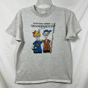Camiseta grande vintage de una sola puntada excepcional miembro del club de abuelos - Imagen 1 de 9