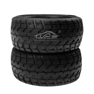 Vorderreifen Straßenreifen Set Geeignet für 1/5 HPI RV KM RC Car Baja 5B Teile - Bild 1 von 4