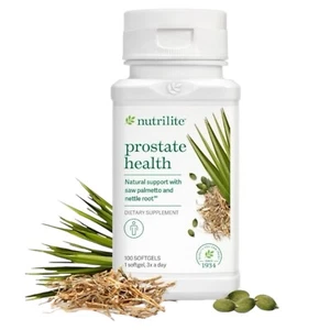 Nutrilite Prostate Health Amway Men Health Saw Palmetto Nettle Root 100 Softgels - Picture 1 of 5
