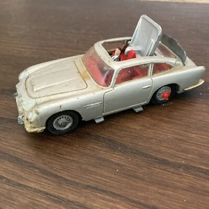 James Bonds Aston Martin DB5 Corgi Toys 007 Diecast Car Ejecting Rider READ - Picture 1 of 12