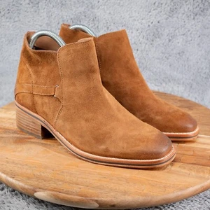 Diba True Cari Beaner Ankle Boot Brown Womens Size 7.5 M - Picture 1 of 7