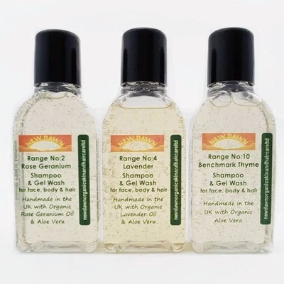 DRY DYED HAIR & SPLIT ENDS repair - Organic Shampoo and Conditioner Sample Pack - Image 1 of 2