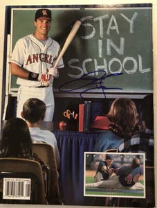 Beckett Baseball Card Monthly August 1993 #101 Signed J.T. Snow Alomar Mint - Picture 1 of 3