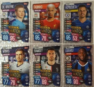 UEFA Champions League Match Attax 2019/20 Man of the Match Card Set US EDITION - Picture 1 of 3