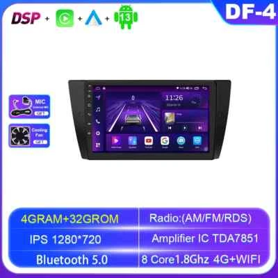 Android CarPlay Car Radio For BMW M3 3 Series E90 E91 E92 E93 GPS Player Screen — 第 1/4 张图片