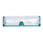 1X Stylish Clear Transparent PVC Soft Eye Glasses Protector Box Case Holder D LS