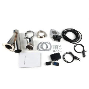 3''in Stainless Exhaust Valve Dump Valve Control Motor Manual&Remote Switch Kit - Picture 1 of 20