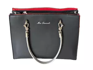 Serenade Black + Leopard handbag / crossbody - Picture 1 of 10
