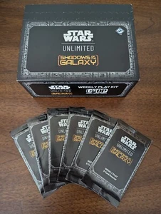 Star Wars Unlimited TCG Shadows Of The Galaxy Weekly Play Promo Pack SEALED! - Picture 1 of 2