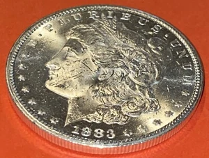 ⭐️1883 CC ⭐️PL MS MORGAN DOLLAR⭐️GEM BU⭐️TRULY INCREDIBLE⭐️RARE THIS NICE⭐️S141 - Picture 1 of 12