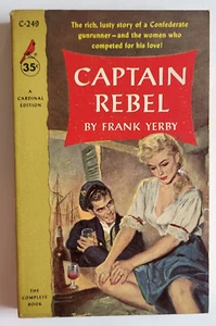 VTG 1957 PB CAPTAIN REBEL FRANK YERBY 1ST P CONFEDERATE BLOCKADE RUNNING - Picture 1 of 4