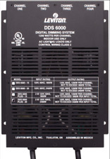 Leviton DDS 6000+ 4-Channel 5 Pin Digital Satellite Dimmer 406 N600P-D20 w/ DMX
