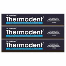 Thermodent Sensitive Herbal Toothpaste With No Artificial Flavour-100g Each,3Pcs