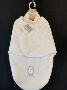 NWT Blankets and Beyond White Swaddle Bag Blanket Christening Infant Baby - Picture 1 of 5