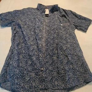 Eddie Bauer Shirt Adult XL Extra Large Blue Button Up Outdoors Mens - Picture 1 of 9