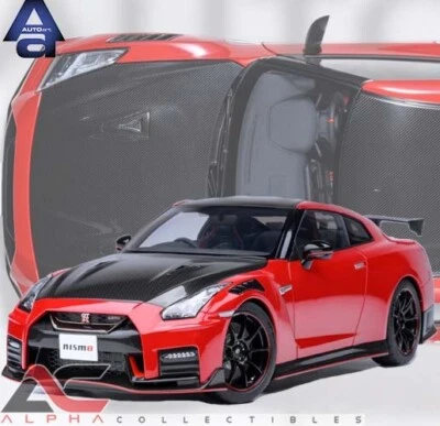 AUTOART 77502 1:18 2022 NISSAN GT-R (R35) NISMO SPECIAL EDITION (RED) - Image 1 of 4