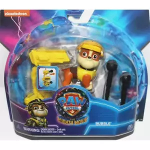 PAW PATROL LA PODEROSA PELÍCULA PAW FIGURA HÉROE CACHORRO ESCOMBROS NUEVO - Imagen 1 de 2