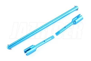 Eje principal de hélice de aluminio Jazrider con conjunto de juntas para Tamiya TT02/TT02B/TT02S